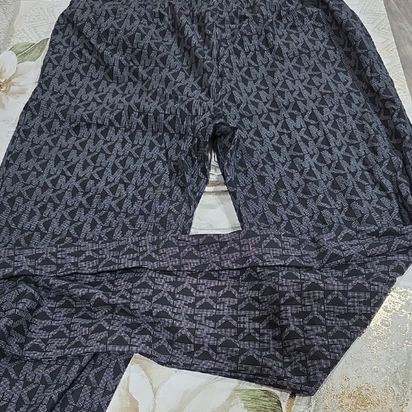 Michael Kors Black Patterned Joggers - Picture 2 of 9
